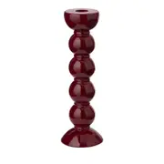 Addison Ross Lacquered Bobbin-Shaped Candlestick, Tall