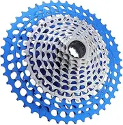 Tbest Bicycle Cassette,Bike Cassette 12 Speed Aluminum Alloy CNC Hollow Climbing Gear 9 46 Bicycle Cassette Flywheel XD Freehub Upgrade Cycling