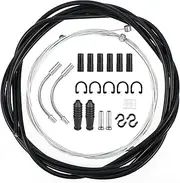 23PCS Bicycle Brake Cable Set, Professional Bike Brake Cable and Housing Set Bike Brake Wire Set for Universal Bike Shifter Cable Standard Bicycle Brake Cable Replaceable Brake Inner Wire Cable