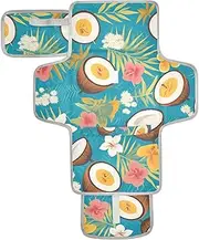 Reusable Changing pad Portable with Tissue Pocket Baby Portable Changing pad for Moms, Dads