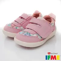 在飛比找樂天市場購物網優惠-IFME日本健康機能童鞋輕量學步鞋20-381501粉花(寶