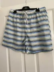 Peter Alexander Mens Stripe Pyjama Shorts XLarge