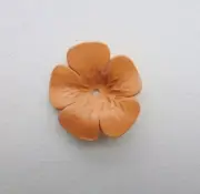 Tan Leather Button 30mm (per 4 buttons)