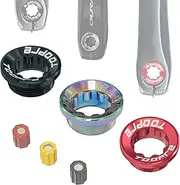 Crank Cap + Bike M20X8 Tool MTB Screws Crank Bolt for Shimano XT/XTR/SLX/Deore series of Crankset Multiple colours(Allen Key Included)