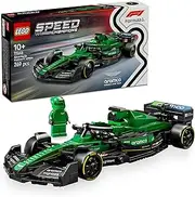 LEGO Speed Champions Aston Martin Aramco F1 AMR24 Race Car for 10+ Year Old Boys & Girls, Kids Toy Building Set with Collectible Formula 1 Driver Minifigure, Home or Office Decor for Racing Fans 77245