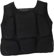 KOMBIUDA Chest Protector Bike Vest for Snowboarding Boys and Girls Protective Gear Taekwondo Sparring Skiing Comfortable Fit Black s