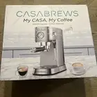 CASABREWS Espresso Machine 20 Bar Professional Espresso Maker with Milk Frother