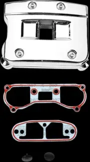 DS Chrome Rocker Box Cover Kit for Harley Heritage Softail 93-96