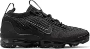 [Nike] Kids Boy's Air VaporMax 2021 FK (Big Kid) Black/Black/Black/Anthracite 3.5 Big Kid M