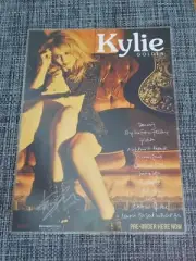 KYLIE MINOGUE - GOLDEN - SIGNED AUTOGRAPHED PROMO POSTER - LAMINATED