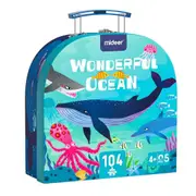 Portable Puzzle in Gift Box: Ocean 104P