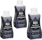 Rit Dye (3-Pack) More Synthetic 7 Ounce Graphite