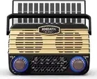XHDATA Shortwave Radio AM/FM/SW WORLD BAND D-902 - Twin Speaker - Retro Style