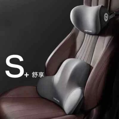 Car Neck Pillow Protect Lumbar Back Support Car Headrest Cushion Car Seat Pillow