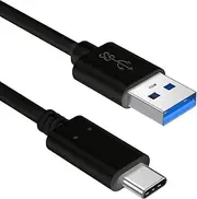 [Slabo] Charging Cable USB Type C for Samsung Galaxy A04e | A04s | A14 (4G | 5G) | A34 5G | A54 5G | M13 4G | M14 | M54 5G Data Cable Connection Cable Sync Cable - Black