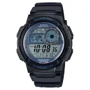 Casio AE1000W-2A2V, Chronograph Watch, 5 Alarms, 10 Year Battery, World Time