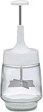 HIC Plain Edge Old Fashioned Onion Manual Food Chopper Onion Chopper Onion/Food Chopper White/Clear