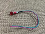10pcs Red 7mm Mounting Hole 220V Pilot Indicator LED Bulb Light with Wire Leads
