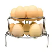 Egg Steamer Rack for Instant Pot,Cook 14 Eggs Pressure Cooker, Boiling Pot 6-8Qt