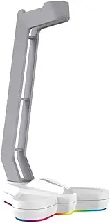 FANTECH Tower RGB Headset Stand, Headphone Holder for Gamers Gaming PC Accessories (White)