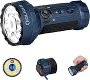 OLIGHT Marauder Mini 7000 Lumens with Dual-Beam LED Flashlight &Three RGB Lights Suitable for Outdoor Exploration and Rescue(Night Blue)