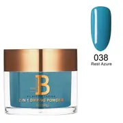 Billionaire SNS Gelish Dip Dipping Acrylic Nail Powder 038 Rest Azure 56g