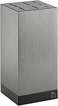 Zwilling Empty 7 Knife Slots Aluminum Block with Concrete Base - Grey