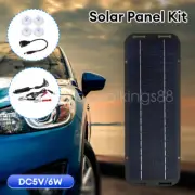 12V 24V Solar Panel Kit Portable Outdoor Home battery Charger Camping Hiking