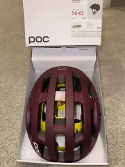 New POC Octal MIPS Men's Cycling Helmet - Garnet Red Matt - Large