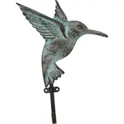 LVD Metal Hook Hummingbird Rustic Decorative Home Decor Organisation 19x26cm