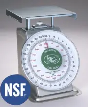 Yamato, SM(N)-20PK, Dual Marked Mechanical Scale, 20 lb x 1 oz, NSF Certified