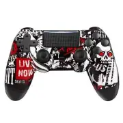 YUOY Wireless Controller Compatible with PS4/Slim/Pro with Dual Vibration/6-A