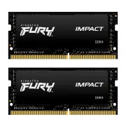 Kingston Fury Impact 16gb (2x 8gb) Ddr4 3200mhz Sodimm Laptop Memory