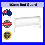 VeeBee by Valco Baby 102cm Fold Down Bed-Guard Kids Nursery Safety - White AUS