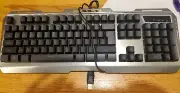 Ergonomic LED Backlit USB Gaming Keyboard For PC Laptop Win10 OS PS4