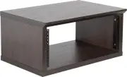 Gator Frameworks Elite 4U Desktop Studio Rack - Dark Walnut Brown