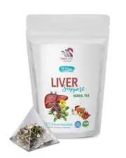 liver tea - LIVER CLEANSE TEA - Dandelion root tea 1 Pack 14 Bags