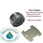 18 Tamperproof Male Thread Needle Spray Faucet Aerator 1.0 GMP Niagara Free key