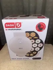 MultiMaker Treat Maker System, Mini Donuts, Mini Waffle Maker New Open Box