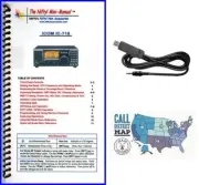 Icom IC-718 Accy. Bundle w/ Nifty! Mini-Manual & RT Systems Prog./Control Cable