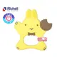 Richell 日本利其爾TLI輔助型乳牙刷3M適用 (乳齒訓練牙刷)兔子造型吸引寶寶注意，玩樂感覺像在刷牙420107 日本利其爾TLI輔助型乳牙刷3M適用 (