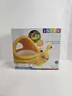 INTEX LAZY SNAIL BABY POOL w SHADE INFLATABLE KIDS POOL SOFT OUTDOOR POOL NEW