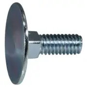 5/16"-18 x 1" Zinc Flat Countersunk Head Elevator Bolts (10 pcs.)