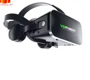Virtual Reality VR Glasses 3D Headset Bluetooth Devices Smart Phone Helmet Goggles Lenses Smartphone Headphones Cell Mobile Only VR