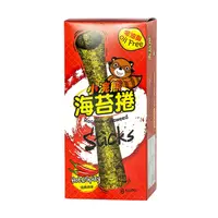 在飛比找PChome24h購物優惠-【小浣熊】海苔捲 經典辣味 24g*3盒