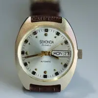 在飛比找蝦皮購物優惠-1970s 蘇聯 🇷🇺 SEKONDA 自動上鍊機械錶 /庫