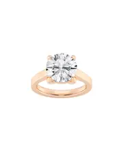 Lab Grown Diamonds 14K Rose Gold 4.00 ct. tw. Lab-Grown Diamond Solitaire Engagement Ring