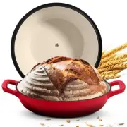 Signature Enameled Cast Iron Sourdough Bread Oven | Non-Stick with Tight Fitt...