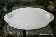 ANTHROPOLOGIE SUSANNAH CHEESEBOARD -NIB- SAY GOODBYE TO MOUSEY TABLE SERVICE!