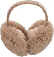 [TINEASUR] Women's Furry Ear Warmer Earmuffs Winter Warmth Ear Plush Protection Muff